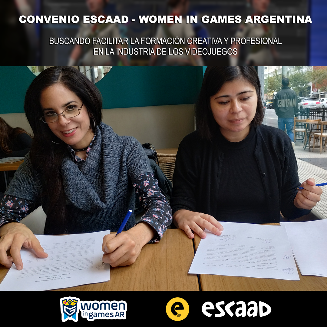 Firma de convenio entre ESCAAD y WIGAr